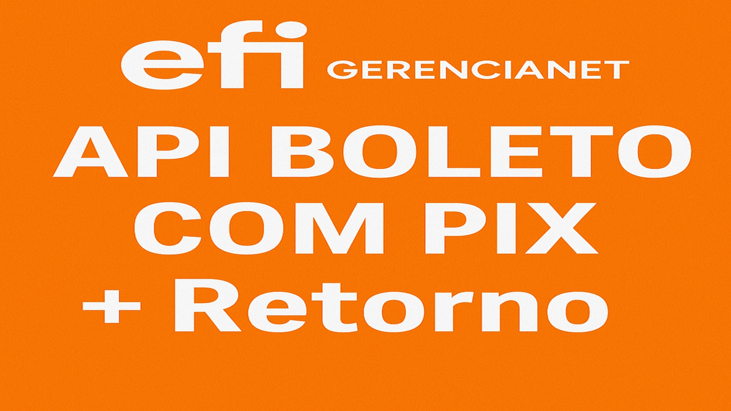 Efi GerenciaNet API BOLETO